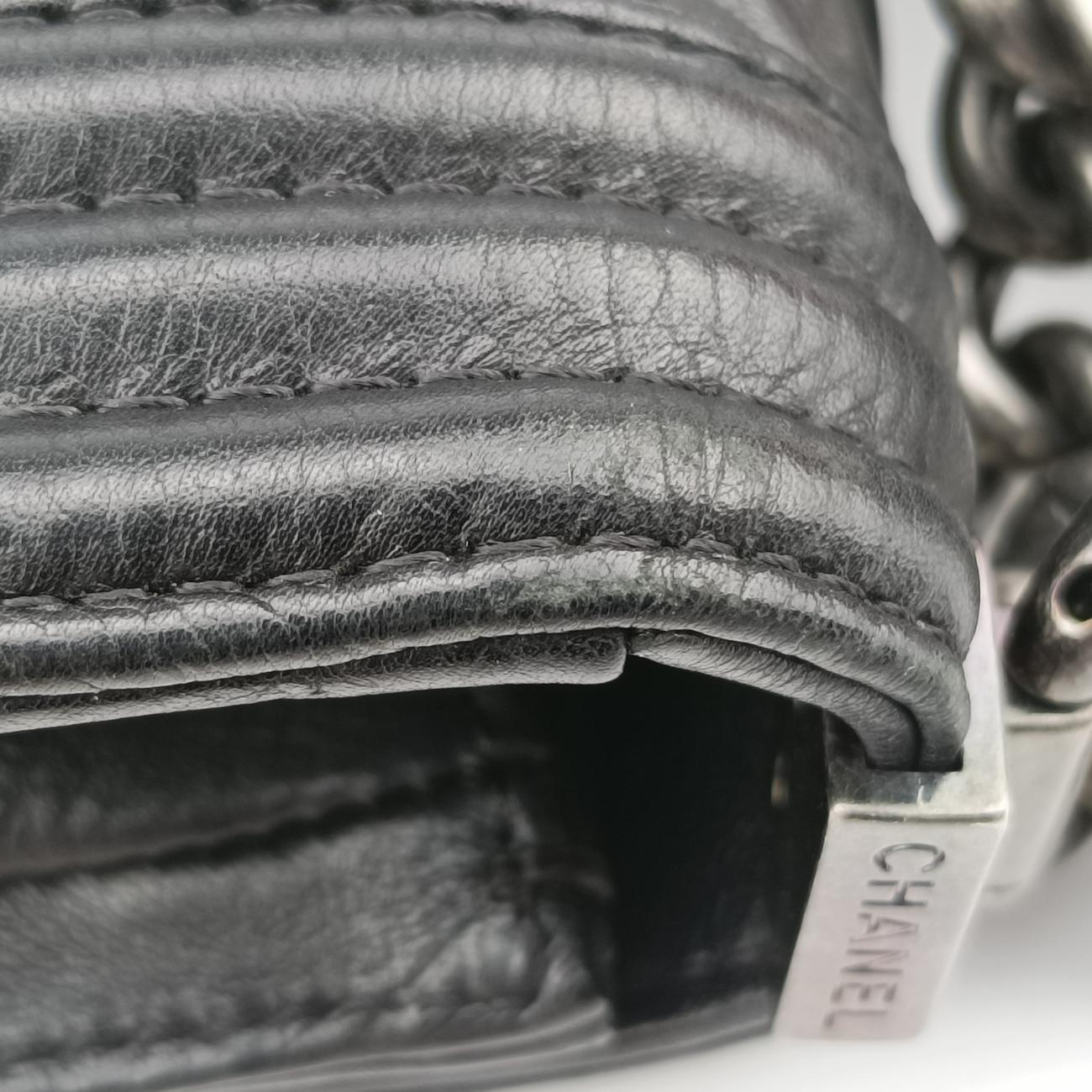 Boy FlapBlackLeatherA6742917076053ボーイフラップブラックレザーA6742917076053