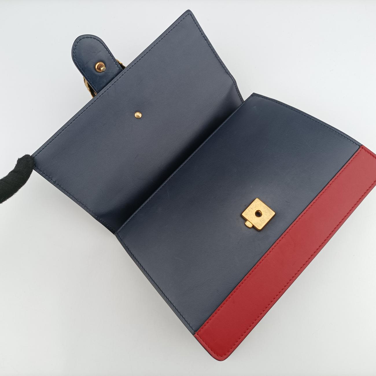 Dionysusblue & red & greenLeather448075I022768044ディオニュソスブルー&レッド&グリーンレザー448075I022768044