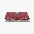 Miss Dior Cannage New RockRedPatent02-LUA-1121ミス ディオール カナージュ ニューロックレッドパテント02-LUA-1121