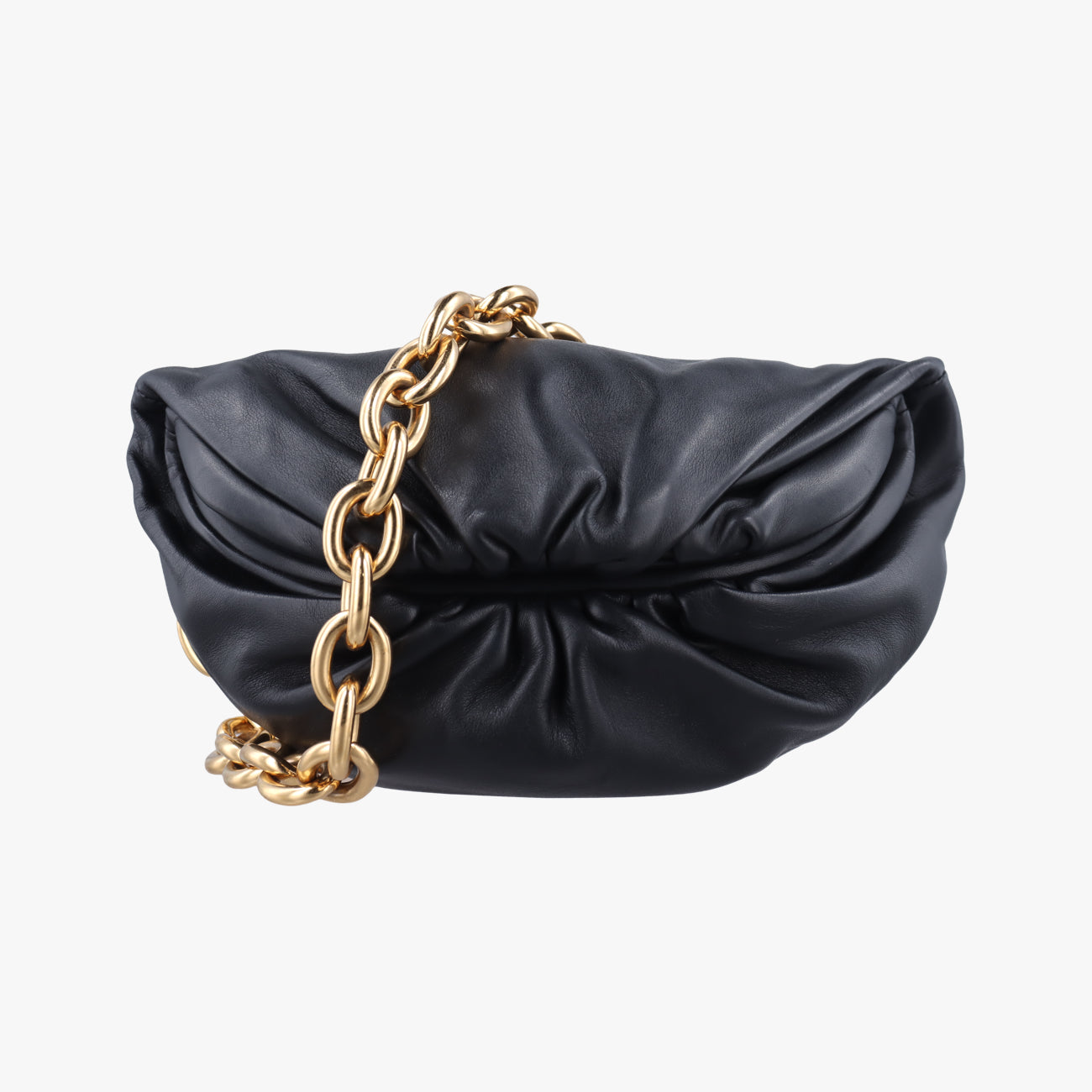 The Chain PouchBlacklambskinP01870161Iザ チェーンポーチブラックラムスキンP01870161I