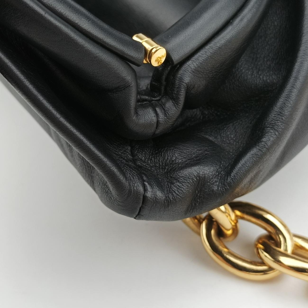 The Chain PouchBlacklambskinP01870161Iザ チェーンポーチブラックラムスキンP01870161I