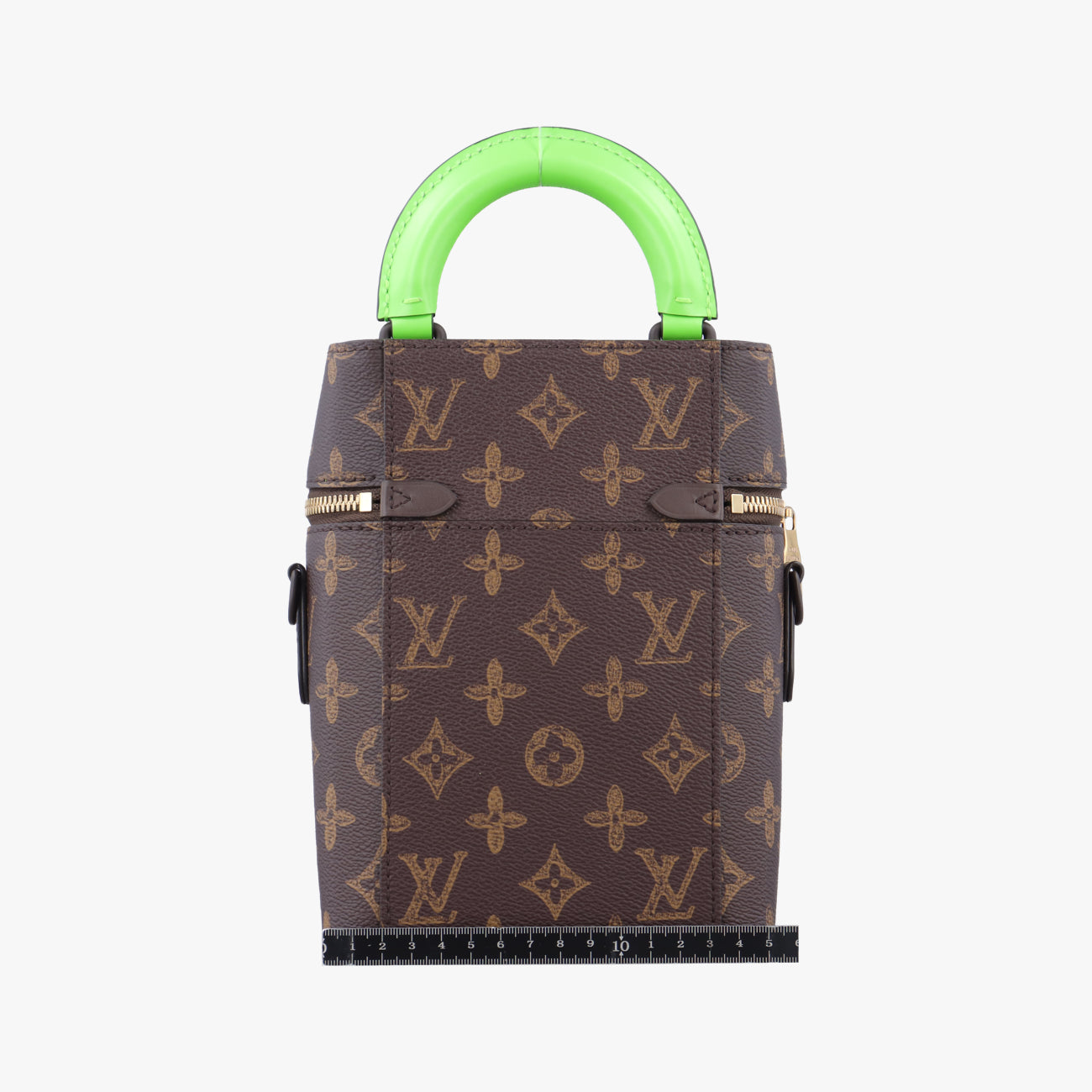 Monogram (No. 7) Vertical Box TrunkBrownPVC coated canvasM59664ICチップモノグラム(N°7) ヴェルティカル ボックス トランクブラウン系PVCコーティングキャンバスM59664ICチップ