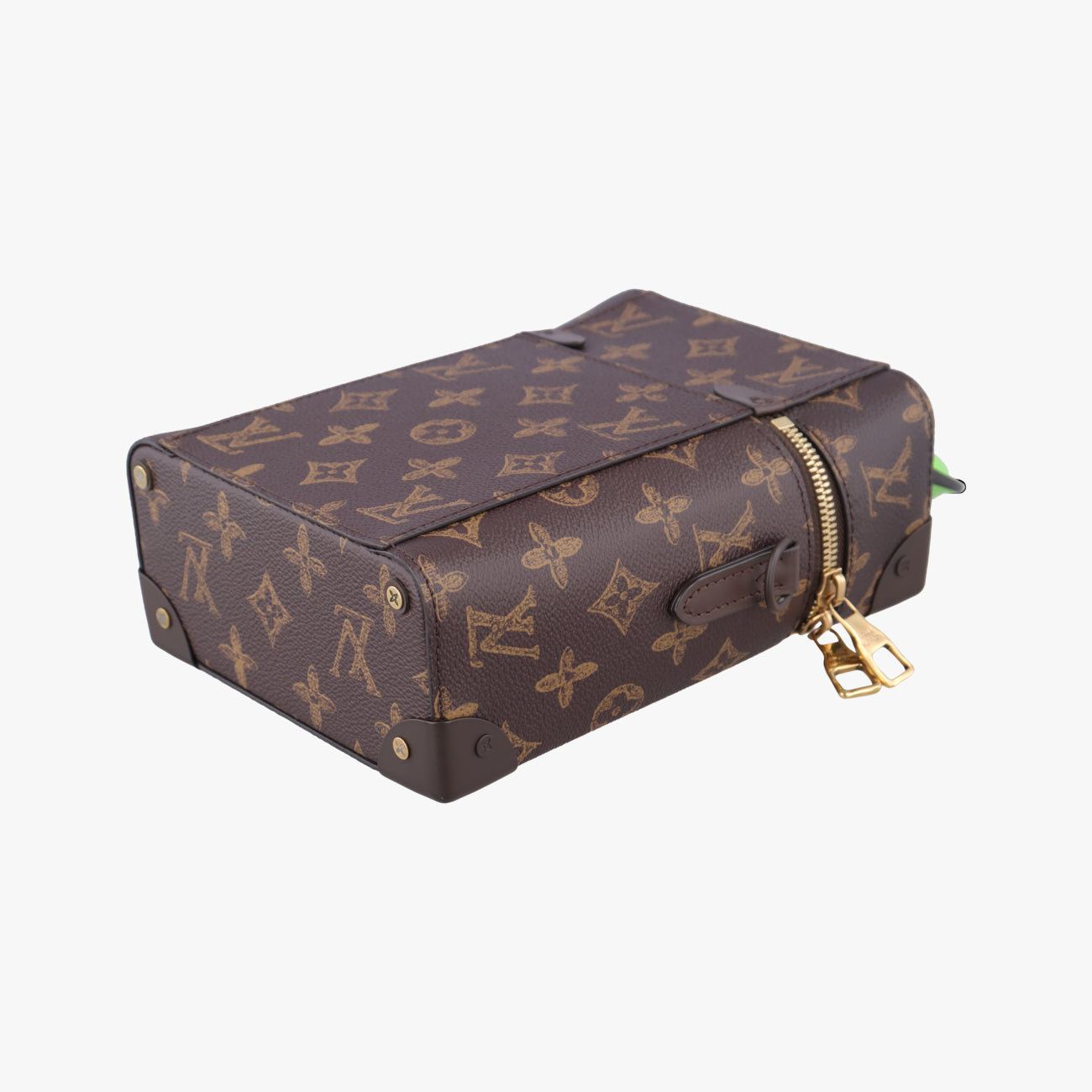 Monogram (No. 7) Vertical Box TrunkBrownPVC coated canvasM59664ICチップモノグラム(N°7) ヴェルティカル ボックス トランクブラウン系PVCコーティングキャンバスM59664ICチップ
