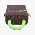 Monogram (No. 7) Vertical Box TrunkBrownPVC coated canvasM59664ICチップモノグラム(N°7) ヴェルティカル ボックス トランクブラウン系PVCコーティングキャンバスM59664ICチップ