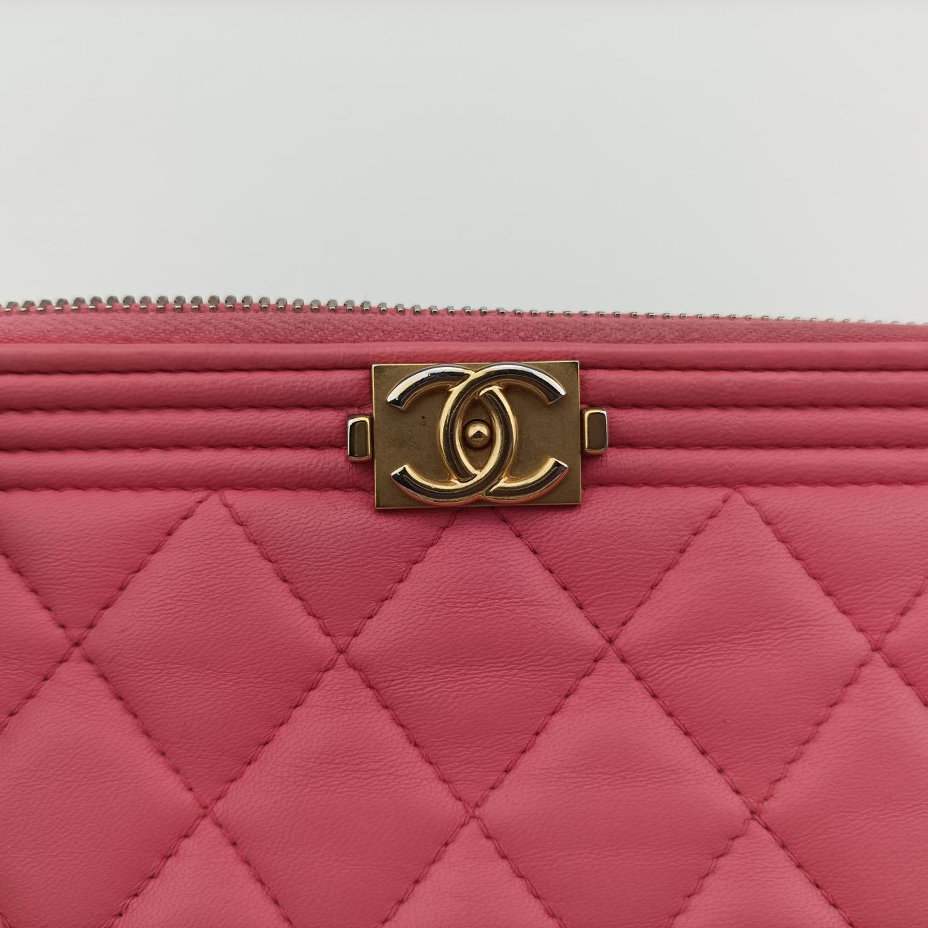 Boy MatelassePinklambskinA8406922963919ボーイマトラッセピンクラムスキンA8406922963919