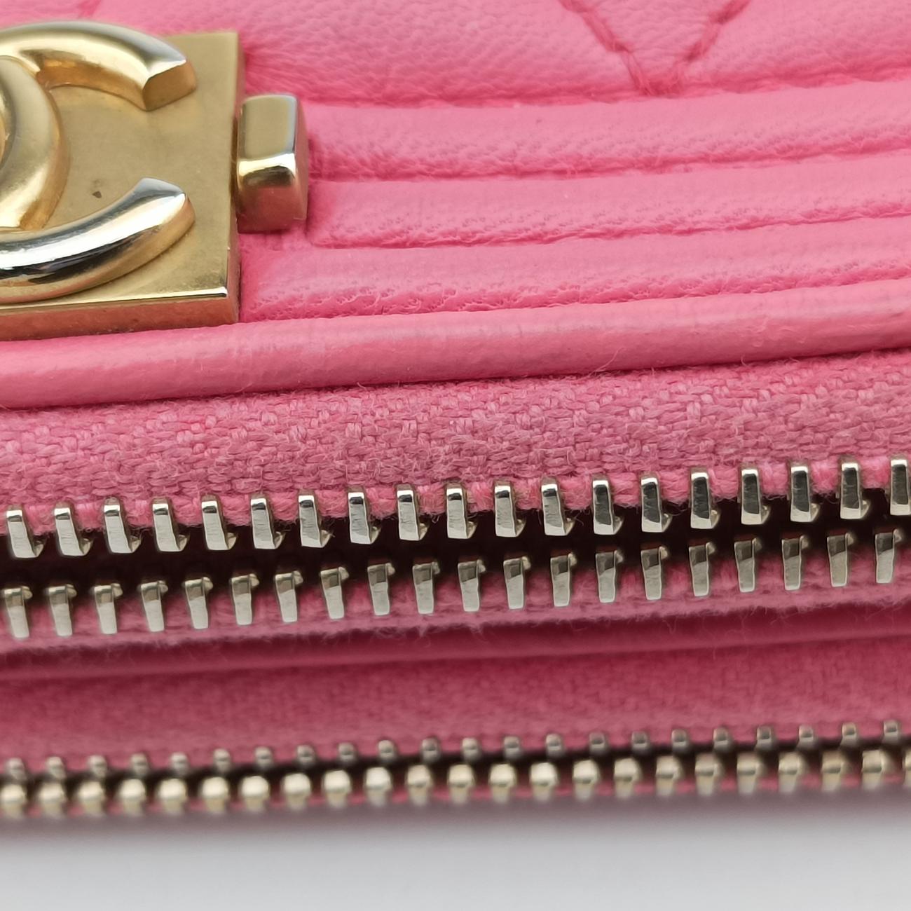 Boy MatelassePinklambskinA8406922963919ボーイマトラッセピンクラムスキンA8406922963919