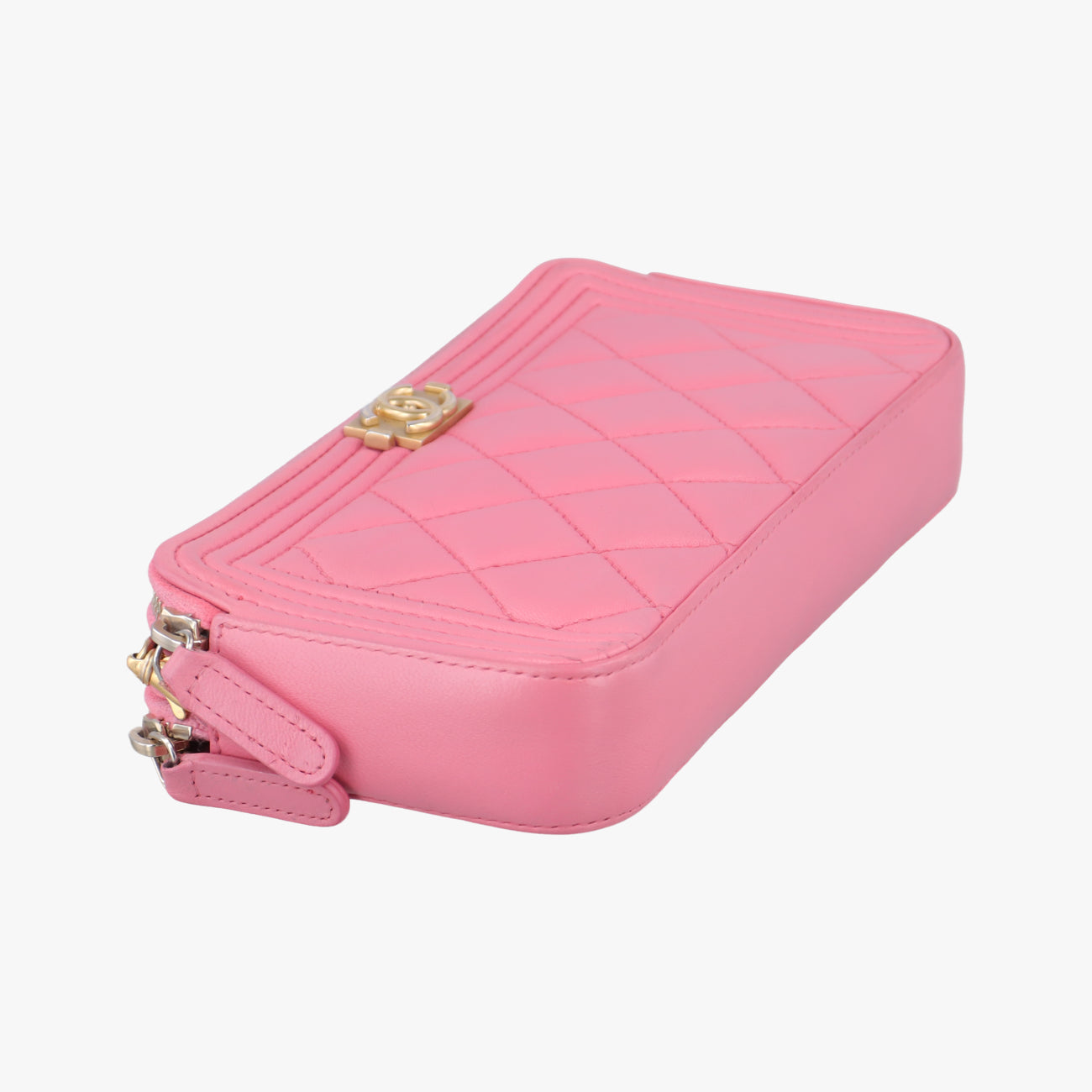 Boy MatelassePinklambskinA8406922963919ボーイマトラッセピンクラムスキンA8406922963919