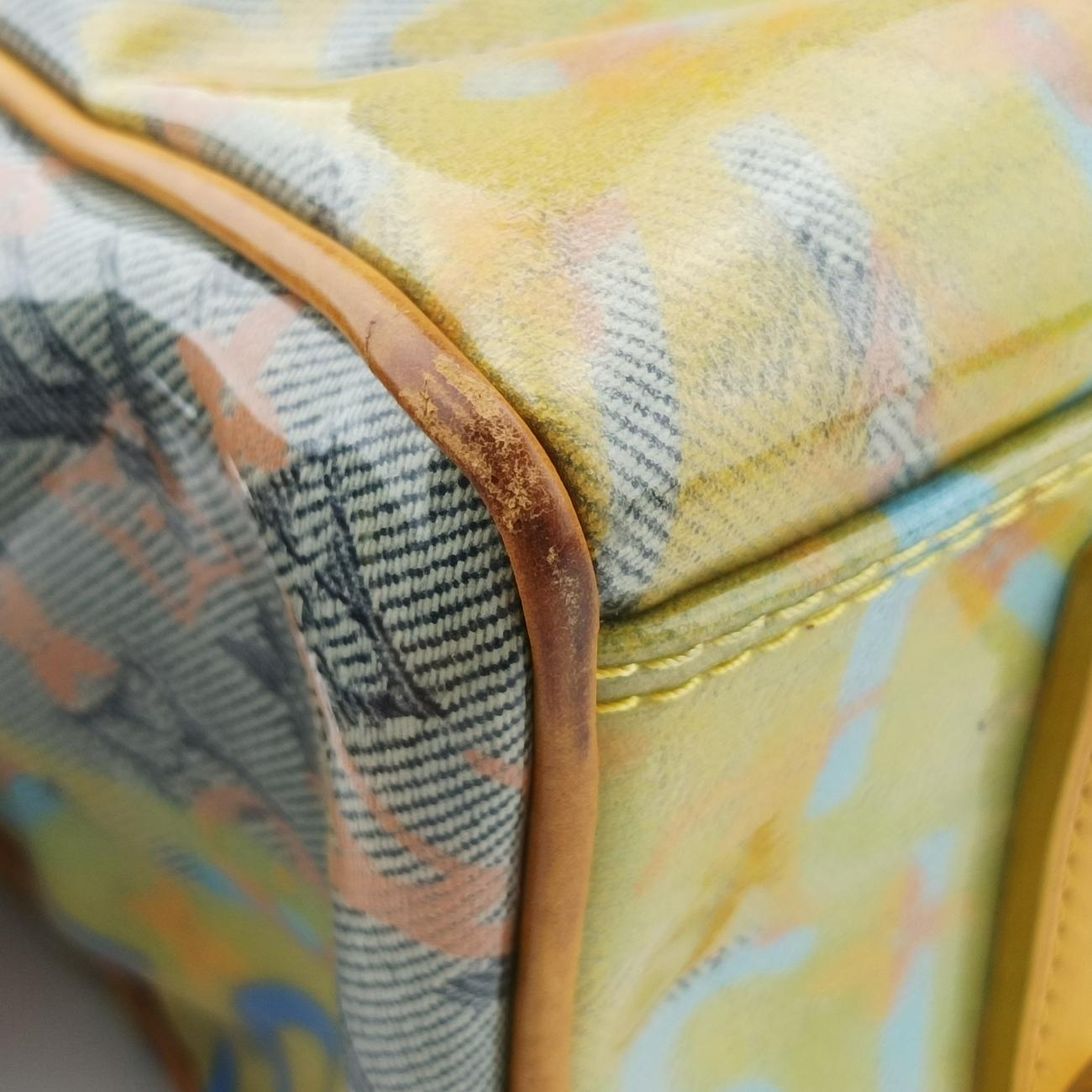 Richard Prince Collection Weekender PMJauneMonogram PulpM95733MI0038ウィークエンダーPM リチャードプリンス コラボレーションジョーヌモノグラム パルプM95733MI0038