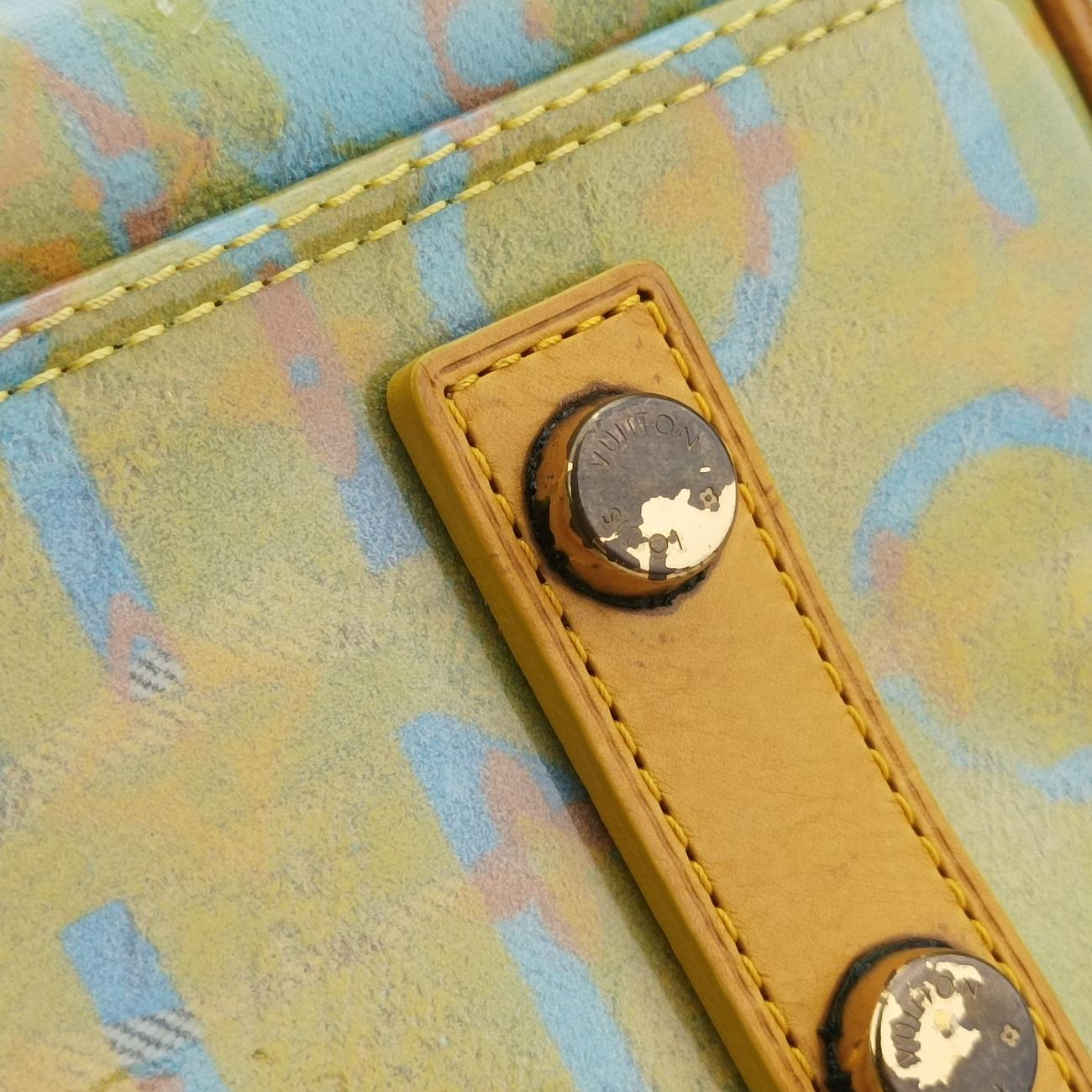 Richard Prince Collection Weekender PMJauneMonogram PulpM95733MI0038ウィークエンダーPM リチャードプリンス コラボレーションジョーヌモノグラム パルプM95733MI0038