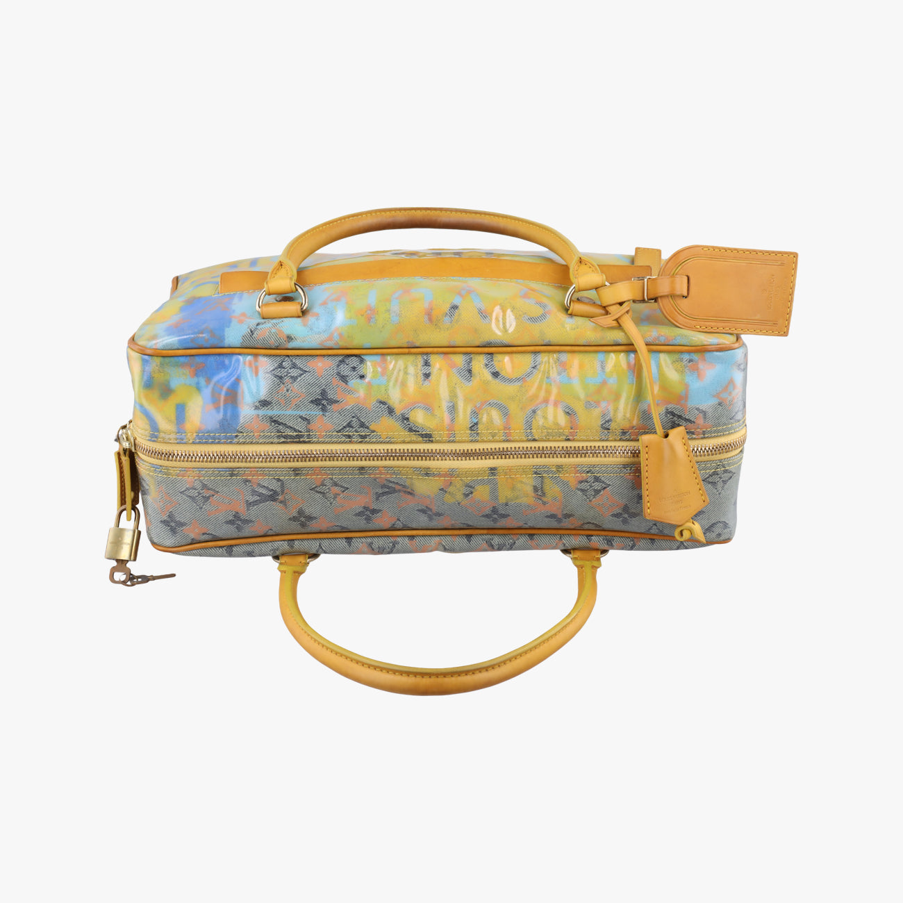 Richard Prince Collection Weekender PMJauneMonogram PulpM95733MI0038ウィークエンダーPM リチャードプリンス コラボレーションジョーヌモノグラム パルプM95733MI0038