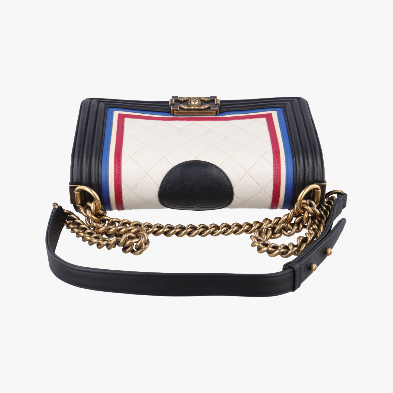 BOY CHANELwhite×MulticolourlambskinA6708621773364ボーイシャネルホワイト×マルチカラーラムスキンA6708621773364