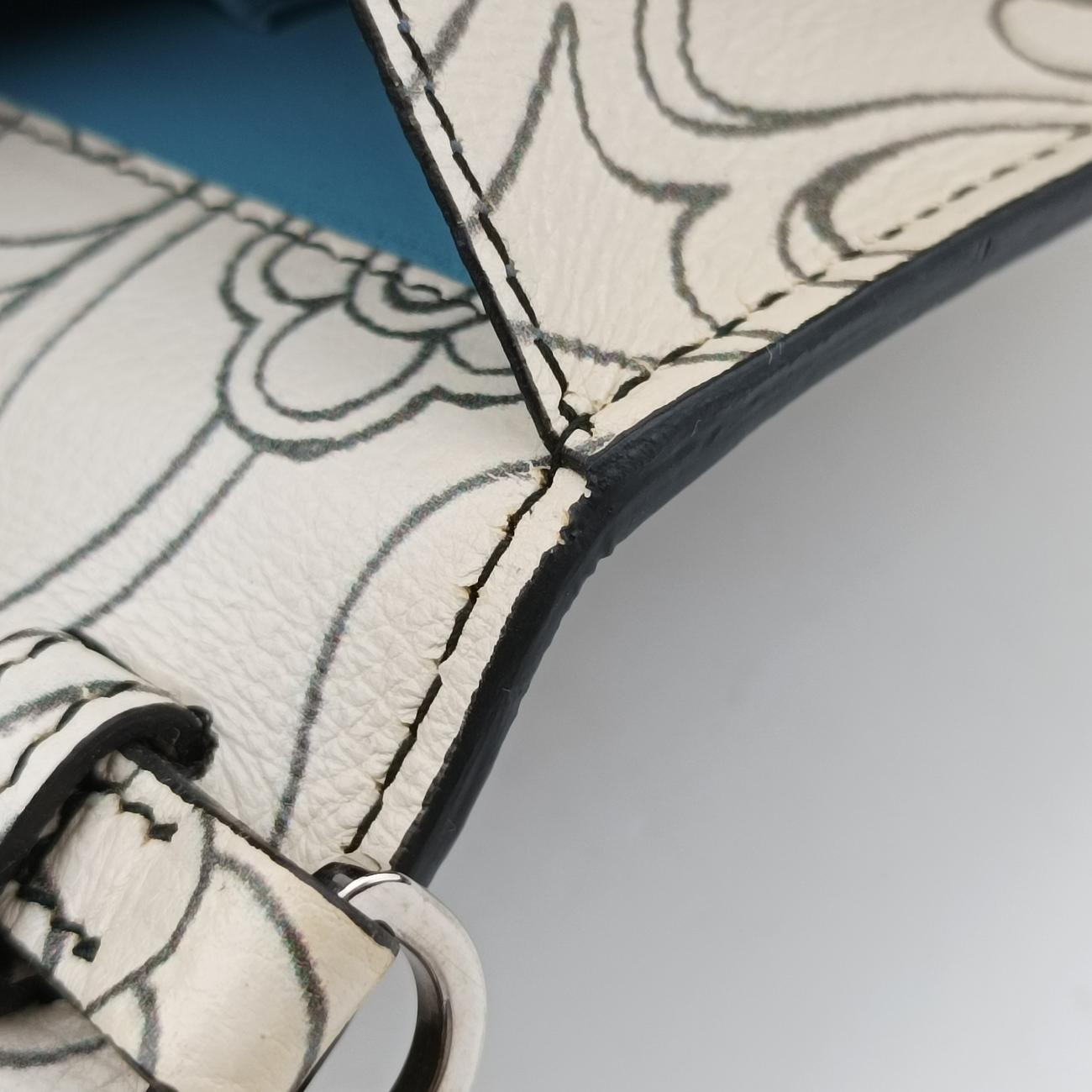 Rabbit printMulticolourLeather62 Dラビットプリントマルチカラーレザー62 D