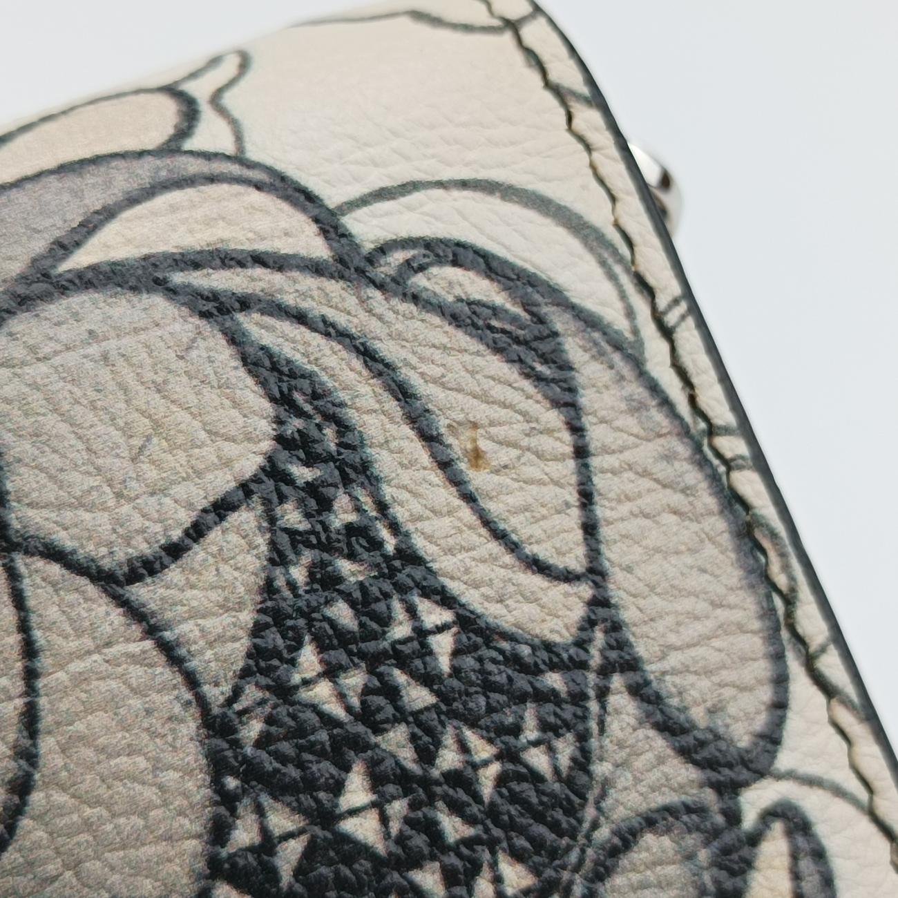 Rabbit printMulticolourLeather62 Dラビットプリントマルチカラーレザー62 D