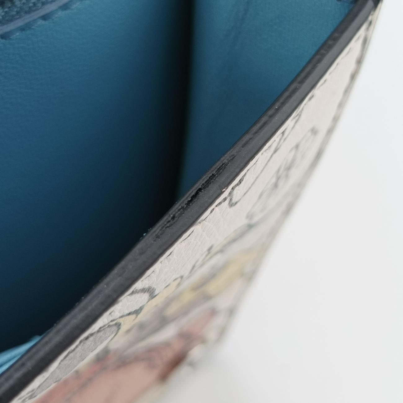 Rabbit printMulticolourLeather62 Dラビットプリントマルチカラーレザー62 D