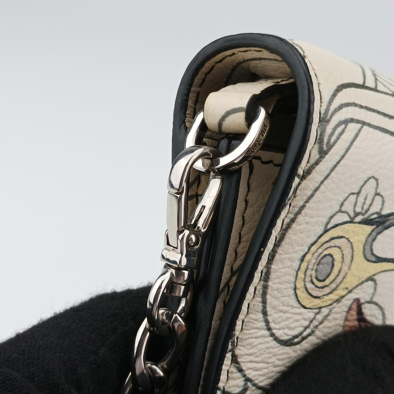 Rabbit printMulticolourLeather62 Dラビットプリントマルチカラーレザー62 D