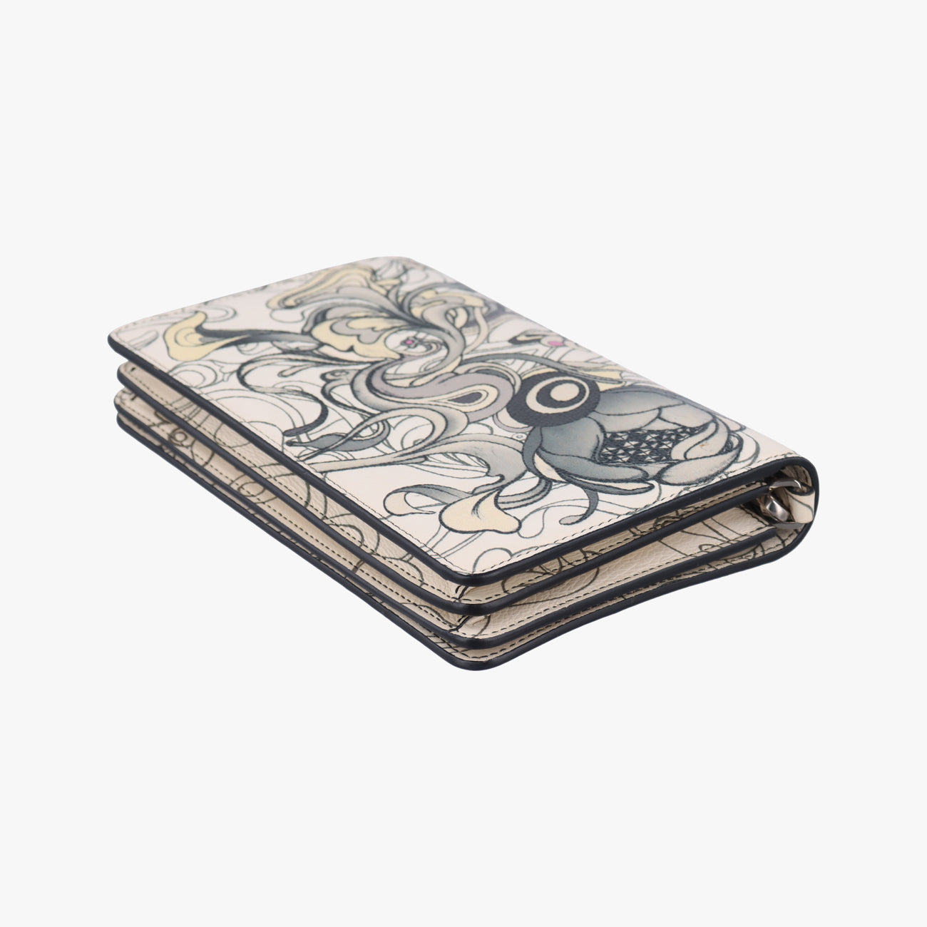 Rabbit printMulticolourLeather62 Dラビットプリントマルチカラーレザー62 D