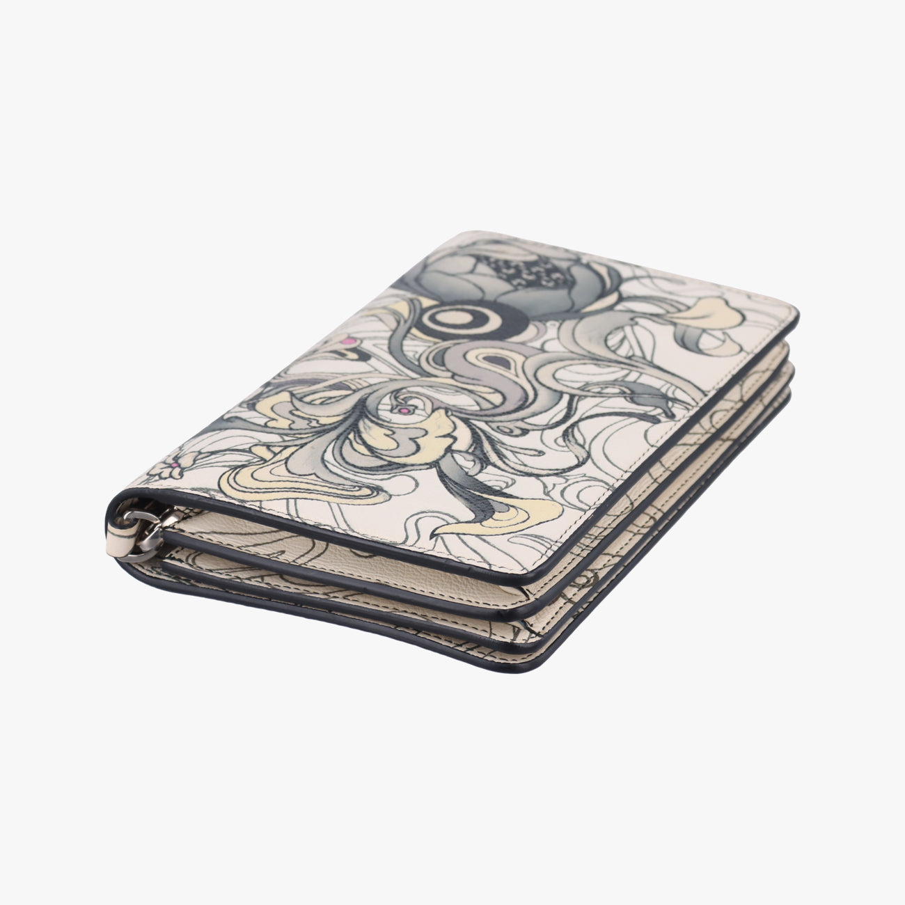 Rabbit printMulticolourLeather62 Dラビットプリントマルチカラーレザー62 D