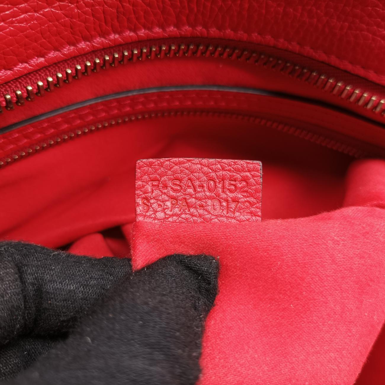 Luggage Mini ShopperRedLeatherF-SA-0152 S-PA-0172ラゲージミニショッパーレッドレザーF-SA-0152 S-PA-0172