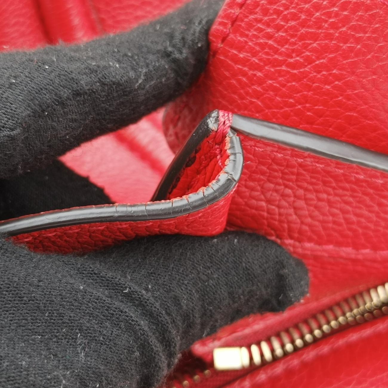 Luggage Mini ShopperRedLeatherF-SA-0152 S-PA-0172ラゲージミニショッパーレッドレザーF-SA-0152 S-PA-0172