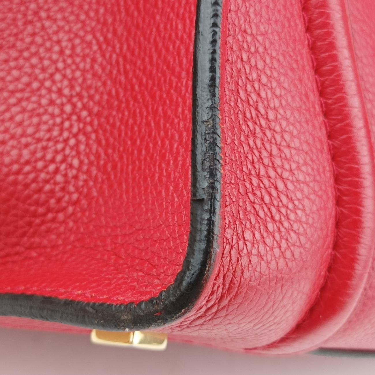 Luggage Mini ShopperRedLeatherF-SA-0152 S-PA-0172ラゲージミニショッパーレッドレザーF-SA-0152 S-PA-0172