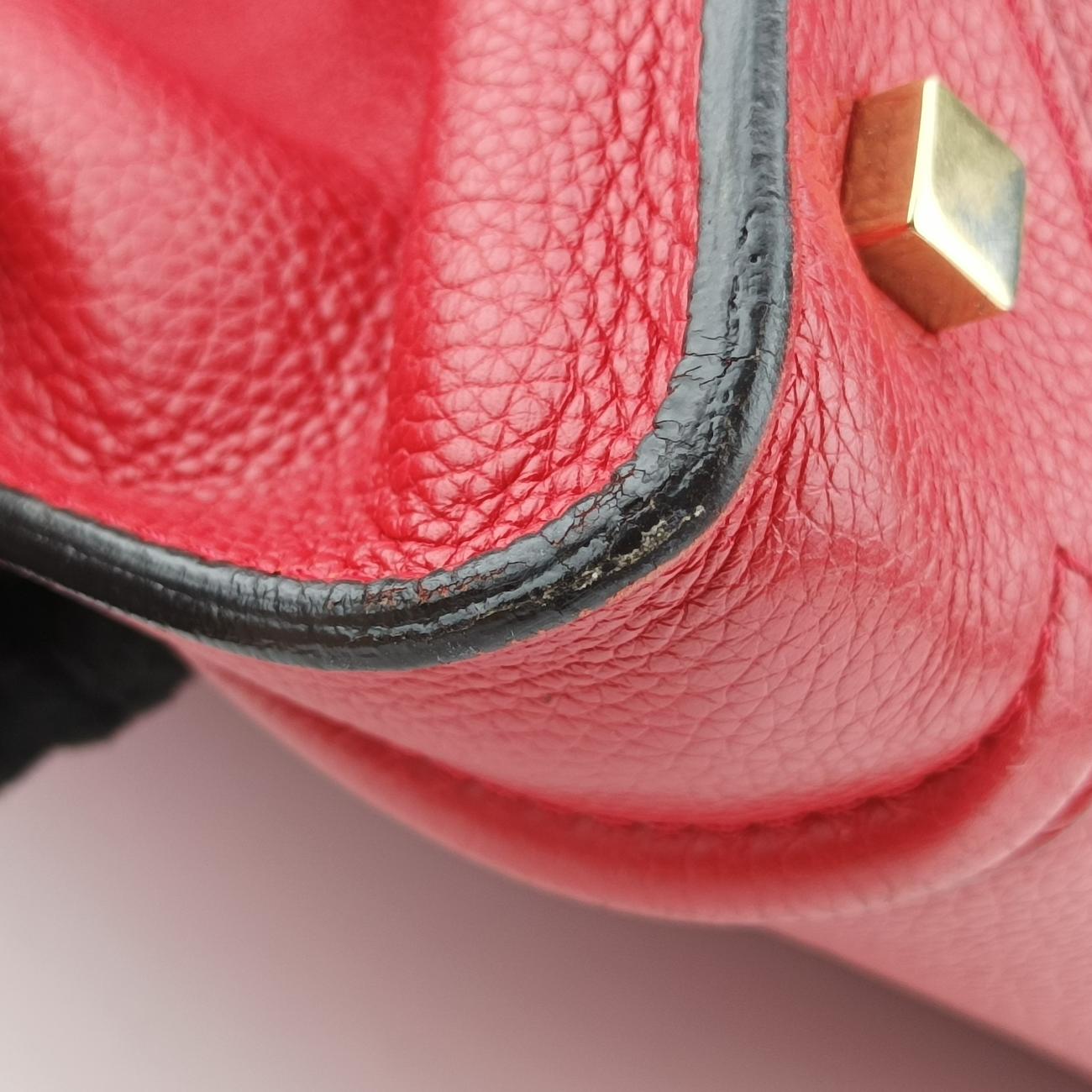 Luggage Mini ShopperRedLeatherF-SA-0152 S-PA-0172ラゲージミニショッパーレッドレザーF-SA-0152 S-PA-0172