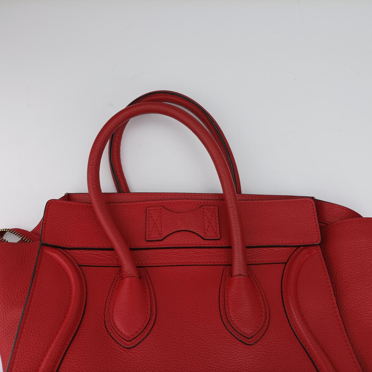 Luggage Mini ShopperRedLeatherF-SA-0152 S-PA-0172ラゲージミニショッパーレッドレザーF-SA-0152 S-PA-0172