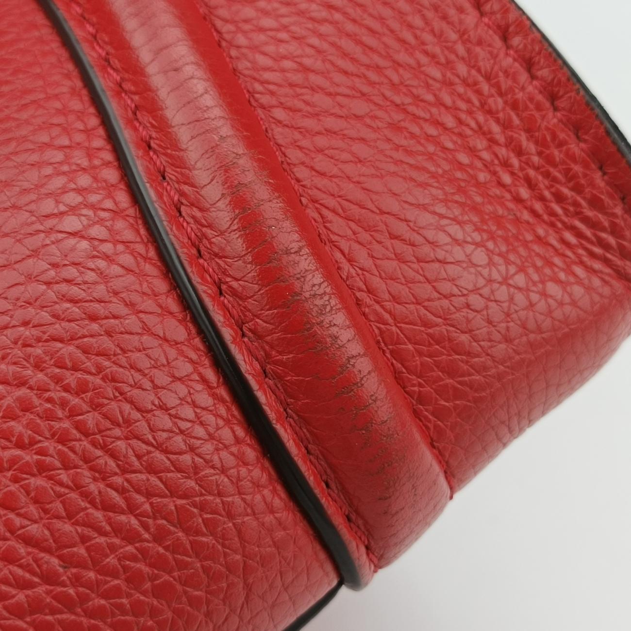 Luggage Mini ShopperRedLeatherF-SA-0152 S-PA-0172ラゲージミニショッパーレッドレザーF-SA-0152 S-PA-0172