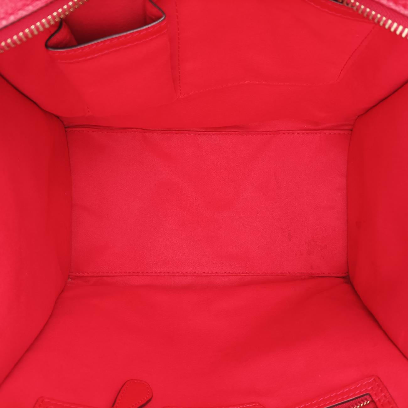 Luggage Mini ShopperRedLeatherF-SA-0152 S-PA-0172ラゲージミニショッパーレッドレザーF-SA-0152 S-PA-0172