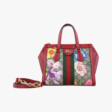 OphidiaBeige×Red×MulticolourPVC coated canvas x leather547551A030893389オフィディアベージュ×レッド×マルチカラーPVCコーティングキャンバス×レザー547551A030893389