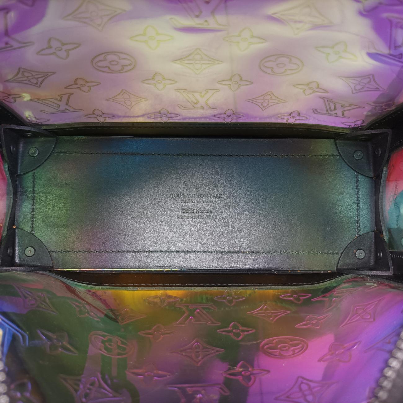 Soft TrunkHologram x blackMonogram Prism×calf leatherM55932DU5119ソフトトランクホログラム×ブラックモノグラム プリズム×カーフレザーM55932DU5119