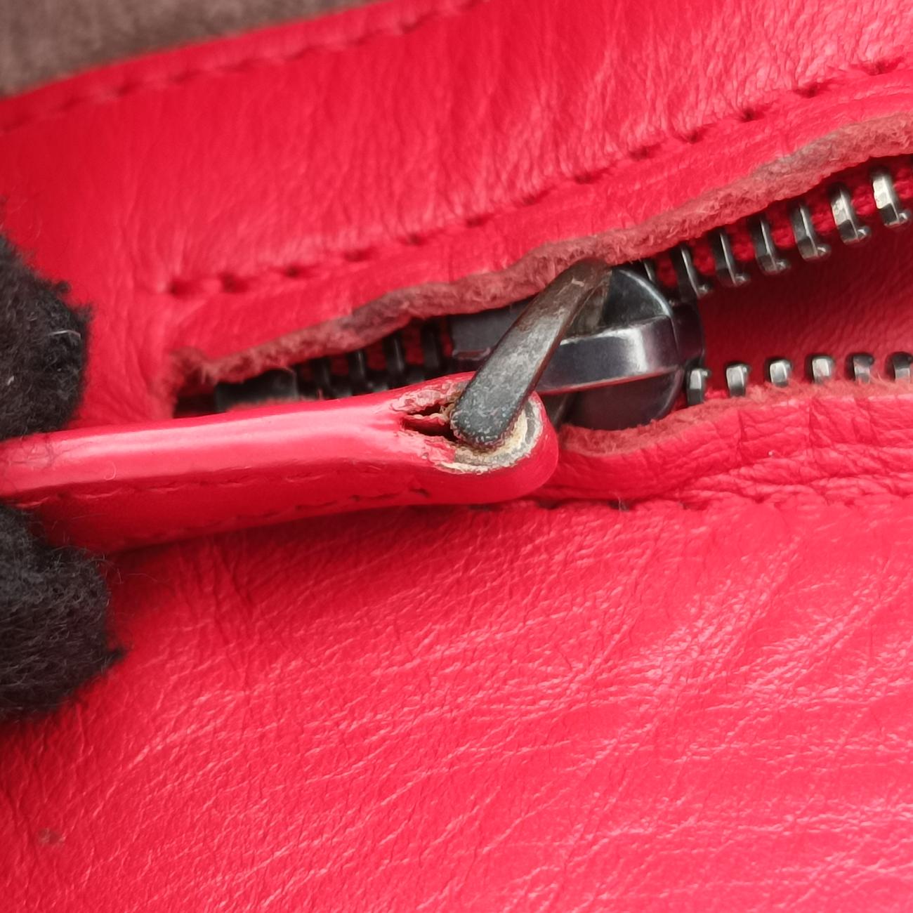 Roma IntrecciatoRedlambskinB02596044Zローマ イントレチャートレッドラムスキンB02596044Z