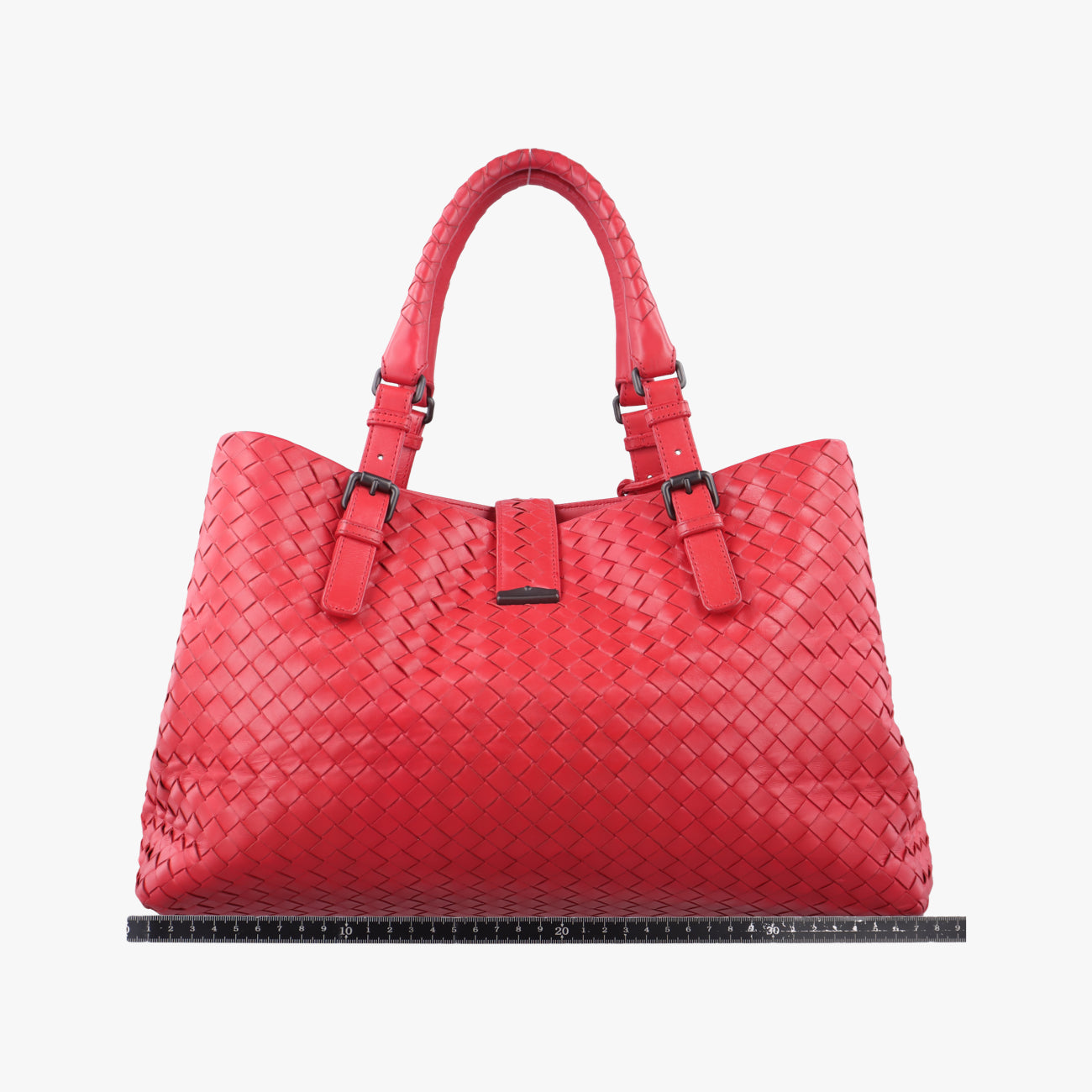 Roma IntrecciatoRedlambskinB02596044Zローマ イントレチャートレッドラムスキンB02596044Z