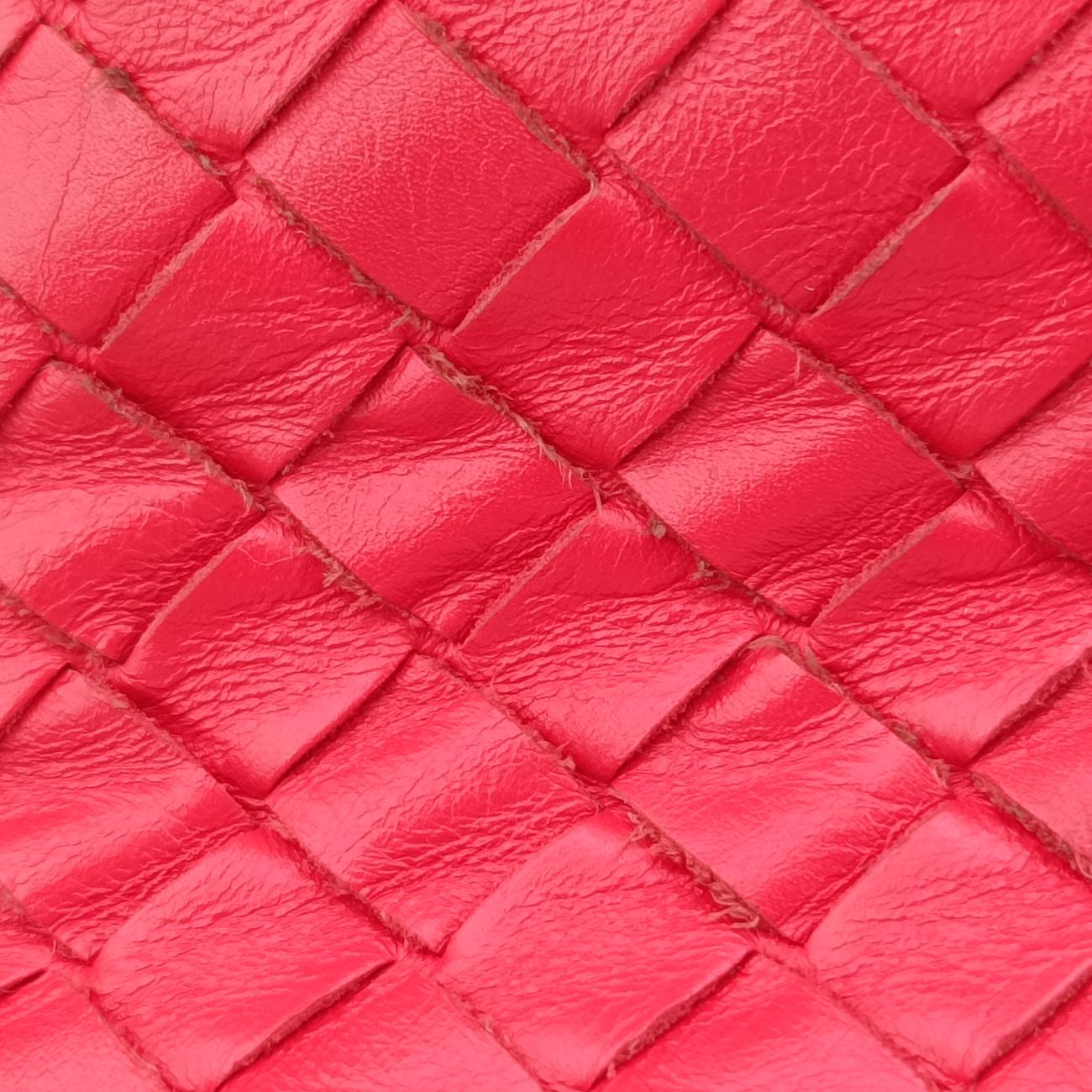 Roma IntrecciatoRedlambskinB02596044Zローマ イントレチャートレッドラムスキンB02596044Z