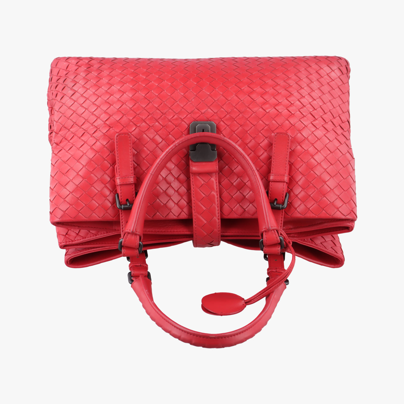 Roma IntrecciatoRedlambskinB02596044Zローマ イントレチャートレッドラムスキンB02596044Z