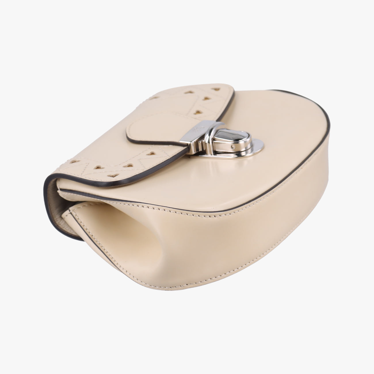 Heart BeltBeigeLeather604393B030992017ハートベルトベージュレザー604393B030992017