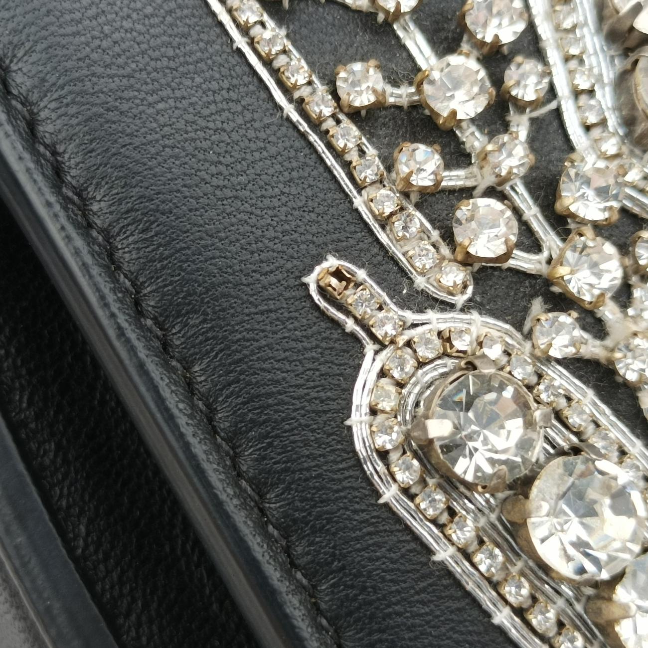 Embellished Knuckle Box bagBlack×multicolorLeather544483.479767エンベリッシュト ナックル ボックスブラック×マルチカラーレザー544483.479767