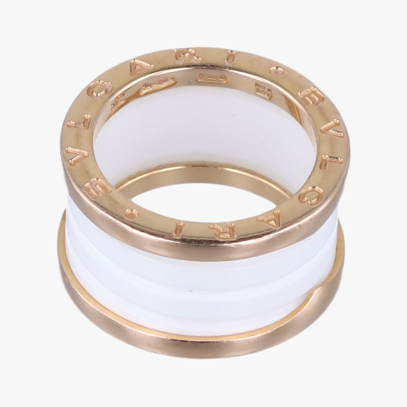 BVLGARI ブルガリ B-ZERO1 ビーゼロワン ホワイトゴールド 14号 ブルガリ BVLGARI ビーゼロワン B-zero1 レジェンド 3バンド