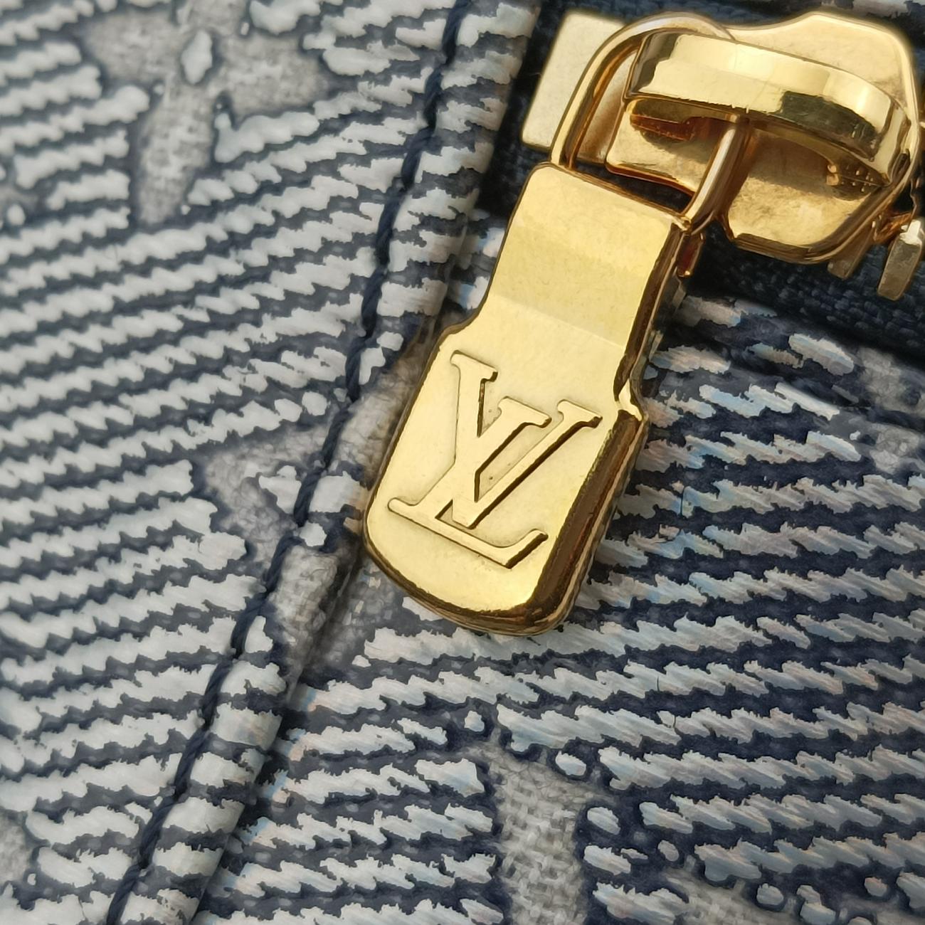 Micro VanityNavy x GrayMONOGRAM JACQUARD DENIMM82467ICチップマイクロ バニティネイビー×グレーモノグラム ジャカード デニムM82467ICチップ