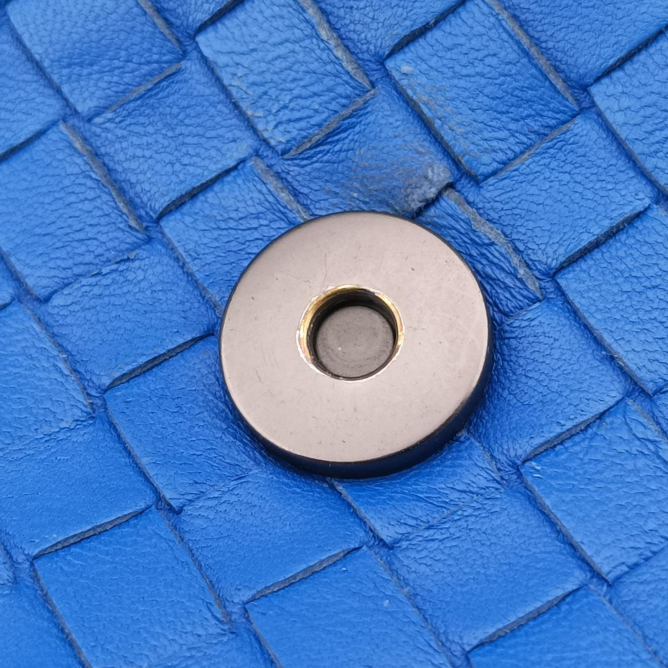 Intrecciato OlimpiaBluelambskinB04874365Mイントレチャート オリンピアブルーラムスキンB04874365M