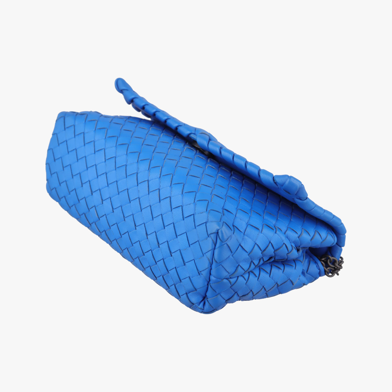 Intrecciato OlimpiaBluelambskinB04874365Mイントレチャート オリンピアブルーラムスキンB04874365M