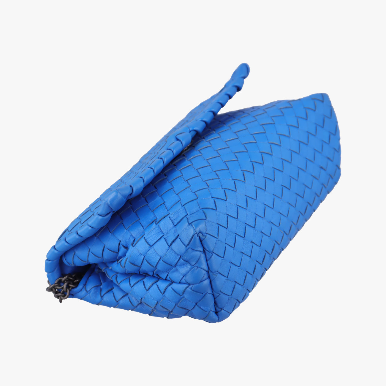 Intrecciato OlimpiaBluelambskinB04874365Mイントレチャート オリンピアブルーラムスキンB04874365M