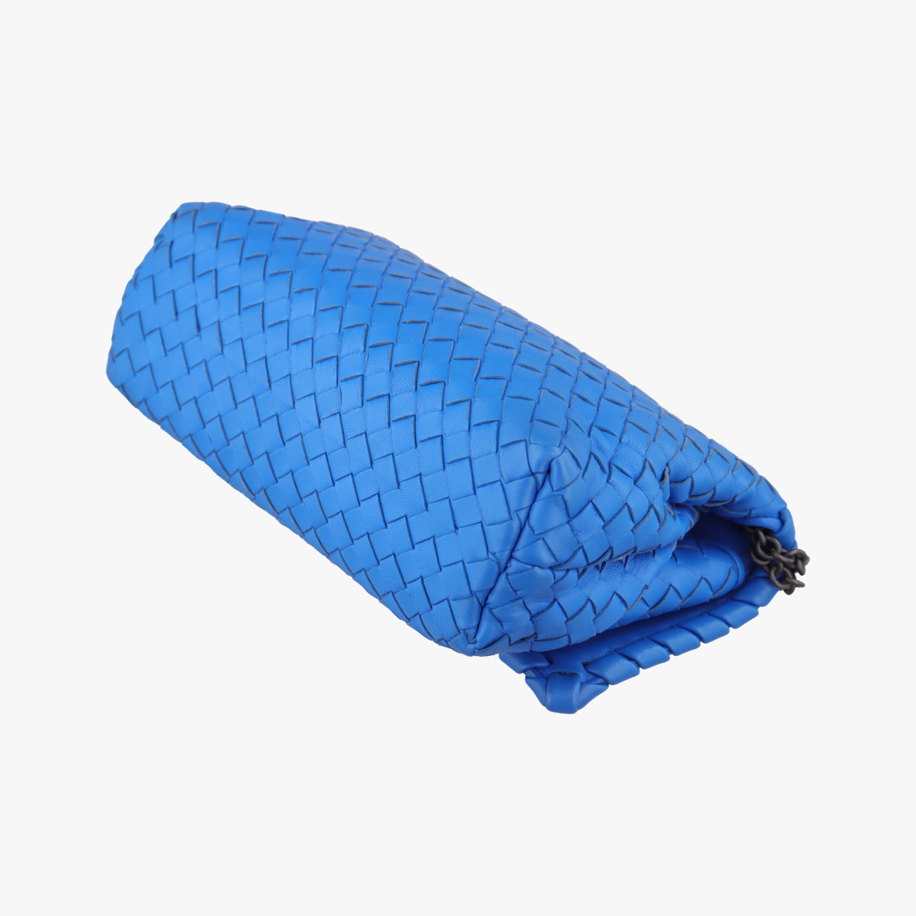 Intrecciato OlimpiaBluelambskinB04874365Mイントレチャート オリンピアブルーラムスキンB04874365M