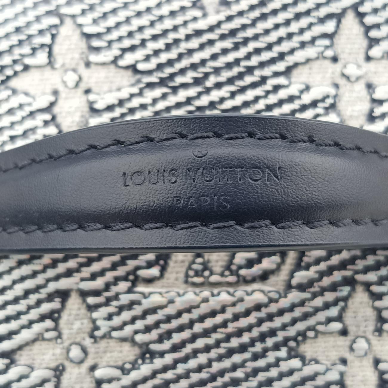 Micro VanityGray x BlueMONOGRAM JACQUARD DENIMM82467ICチップマイクロ バニティグレー×ブルーモノグラム ジャカード デニムM82467ICチップ