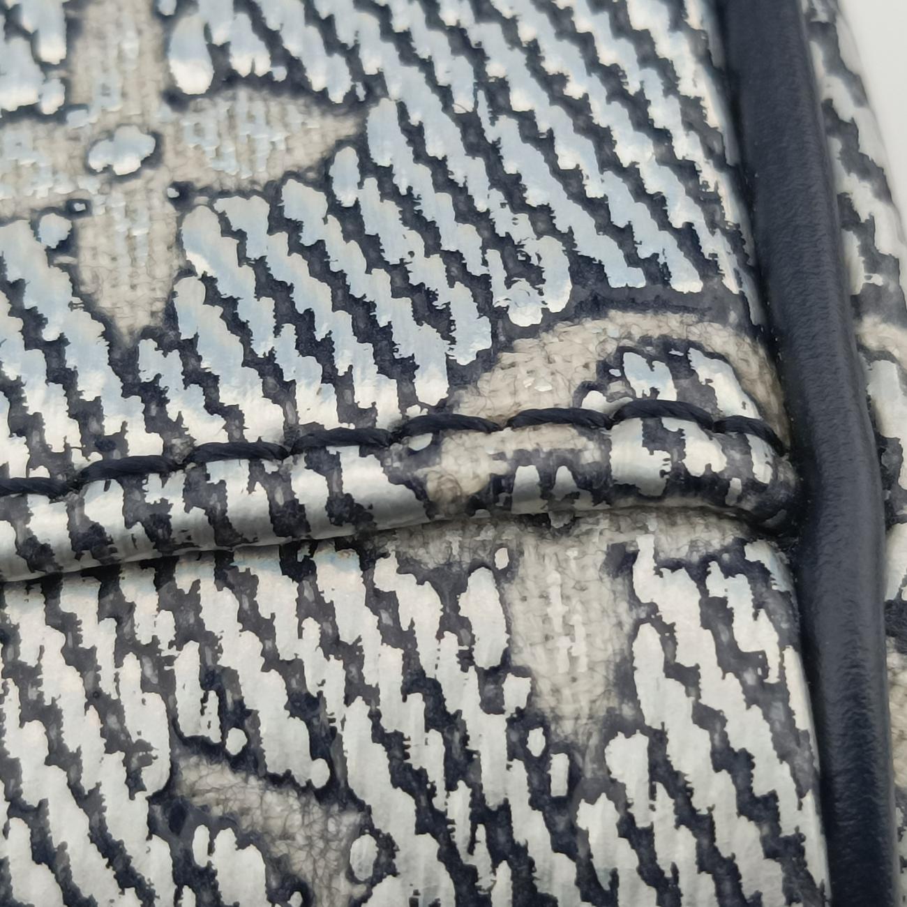 Micro VanityGray x BlueMONOGRAM JACQUARD DENIMM82467ICチップマイクロ バニティグレー×ブルーモノグラム ジャカード デニムM82467ICチップ