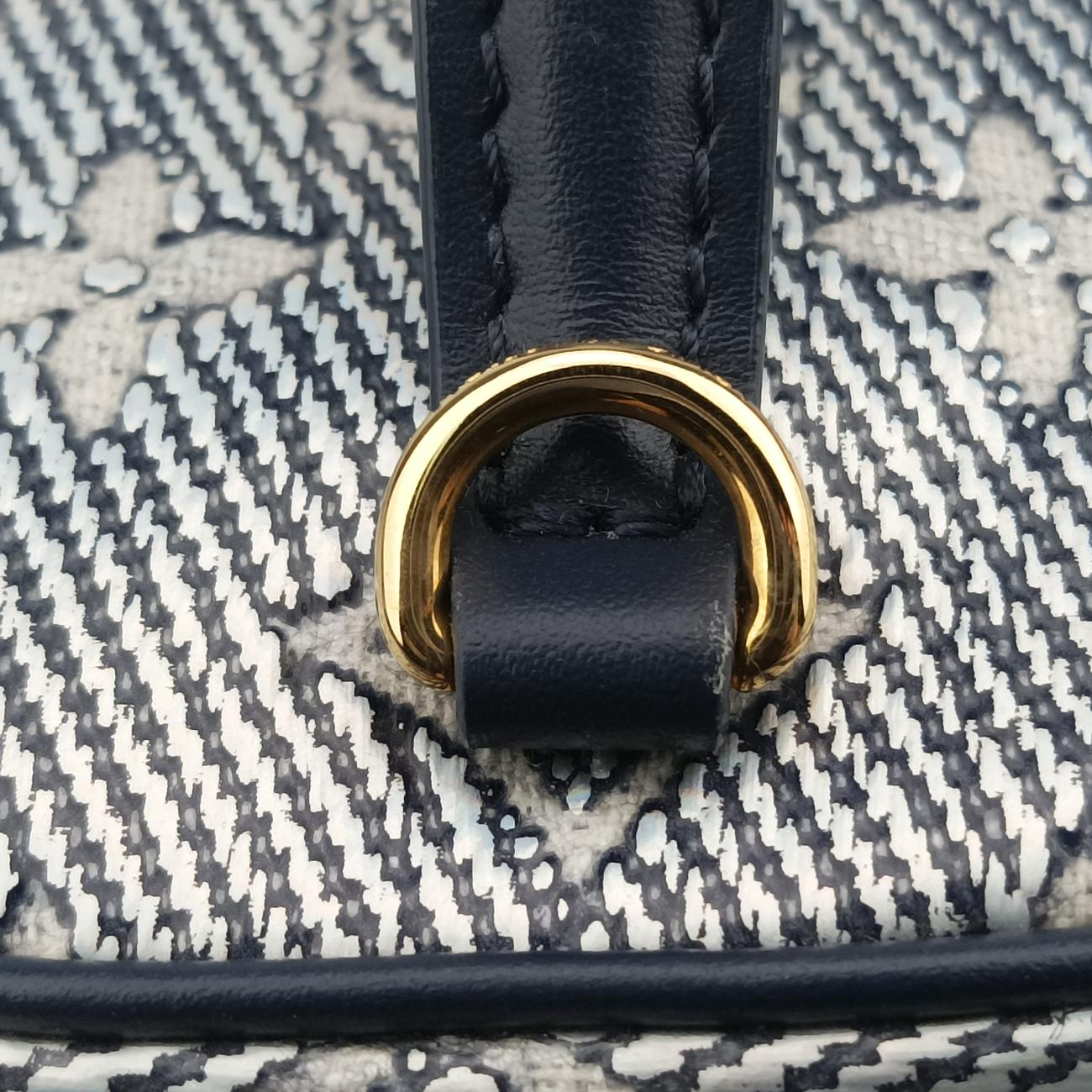 Micro VanityGray x BlueMONOGRAM JACQUARD DENIMM82467ICチップマイクロ バニティグレー×ブルーモノグラム ジャカード デニムM82467ICチップ