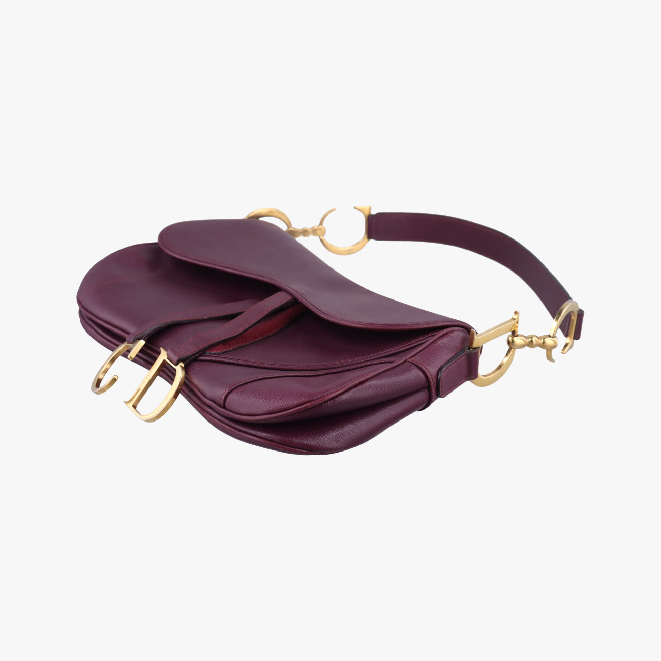 SaddlePurpleLeatherRU 0011サドルパープルレザーRU 0011