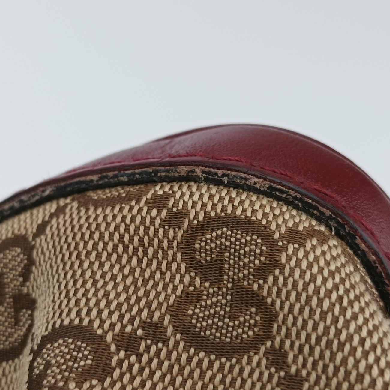 Sherry LineBeige x pink x redcanvas x leather247205D018330629シェリーラインベージュ×ピンク×レッドキャンバス×レザー247205D018330629