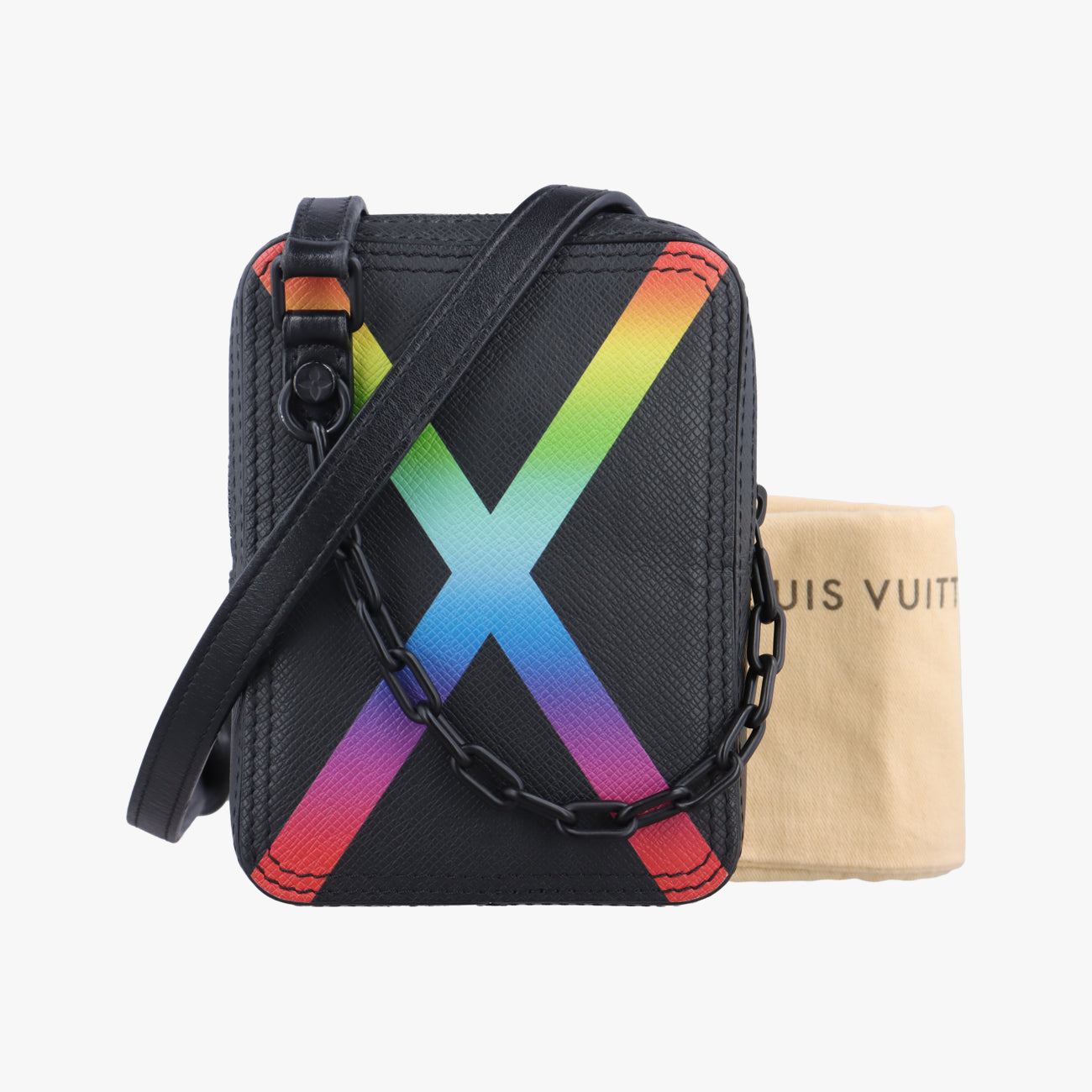 Danube Messengerblack×RAINBOWTaigaM30332CA1179ダヌーブメッセンジャーブラック×レインボータイガM30332CA1179