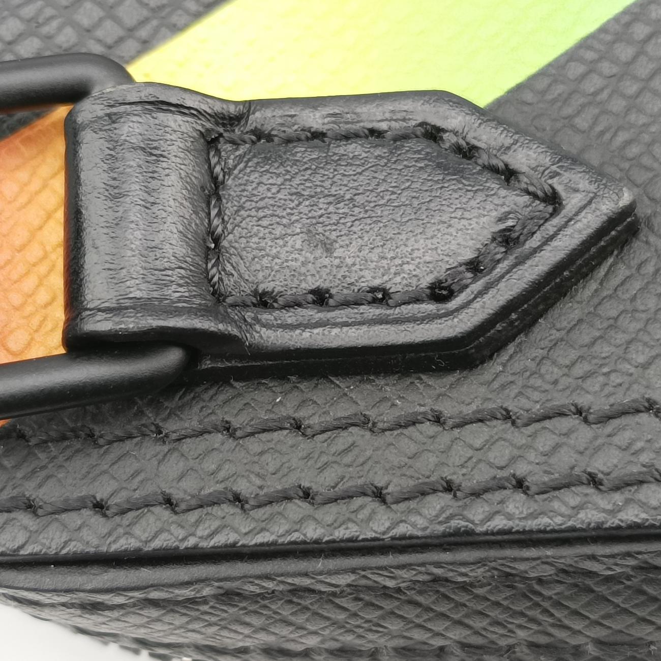 Danube Messengerblack×RAINBOWTaigaM30332CA1179ダヌーブメッセンジャーブラック×レインボータイガM30332CA1179