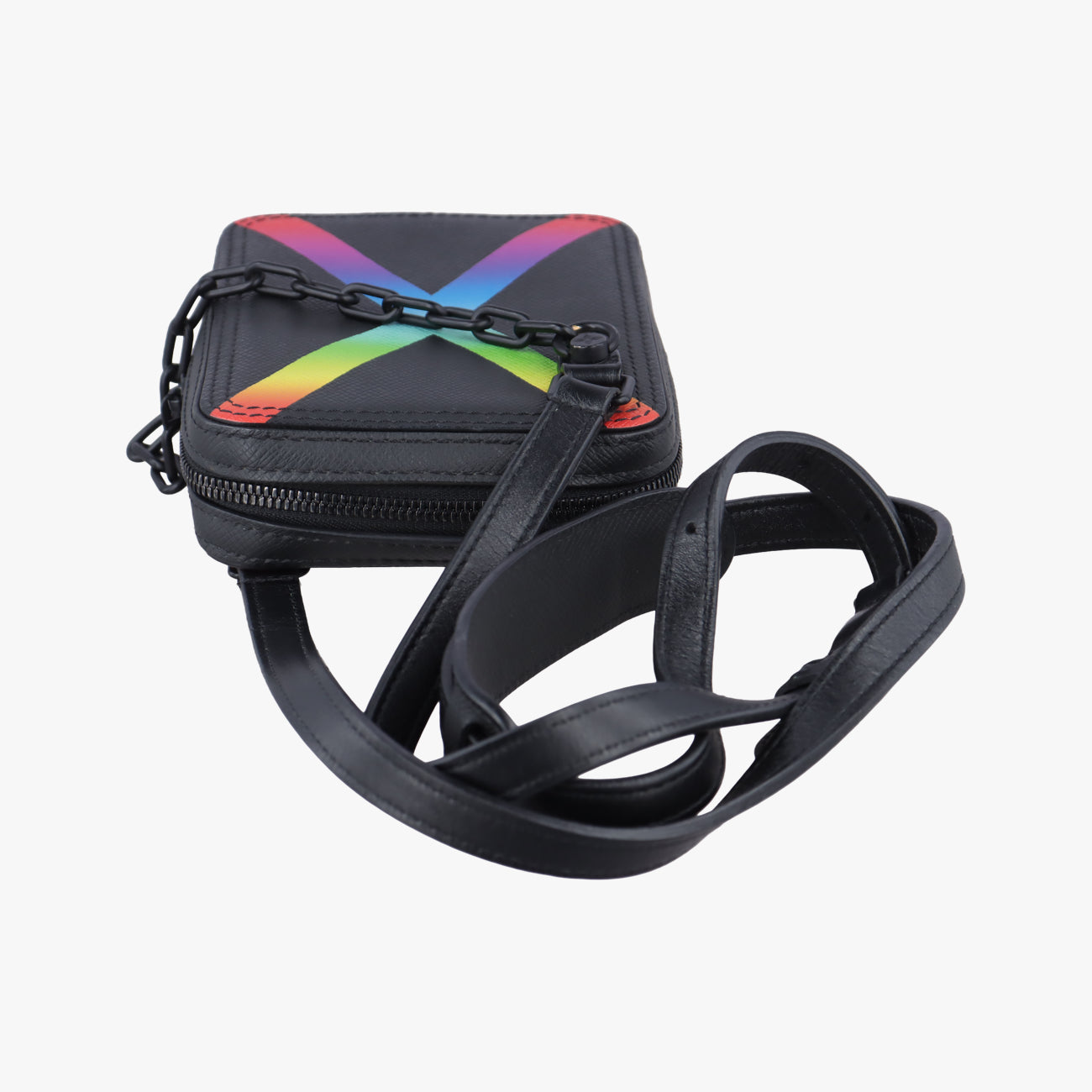 Danube Messengerblack×RAINBOWTaigaM30332CA1179ダヌーブメッセンジャーブラック×レインボータイガM30332CA1179